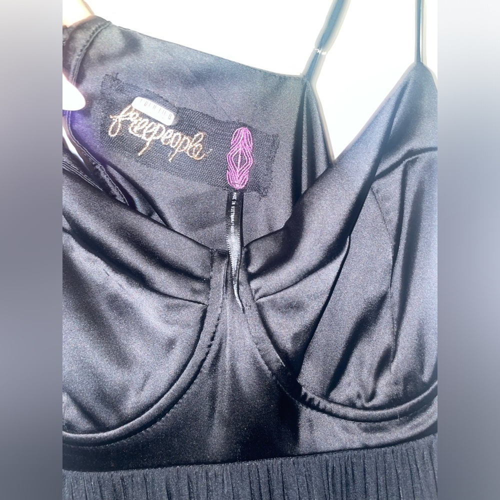 New! Free People Freya Black Maxi Dress 🖤 Medium - Picture 15 of 16